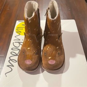 Mini Boden Deer Boots